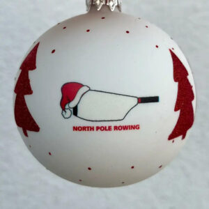 North Pole Rowing Ornament